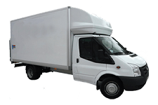 Van Hire Birmingham Airport - Ford Luton Box Tail Lift - Van hire Birmingham airport